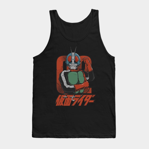 KAMEN RIDER NIGO Tank Top by WahyudiArtwork